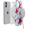 image:imageCasely iPhone 17 Pro Max Case  Marina Lines  Tiny Pinstripe  Compatible with MagSafe  Classic Ultra Thin DesignStars Align  Blue  Red Stars