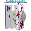 image:imageCasely iPhone 17 Pro Max Case  Marina Lines  Tiny Pinstripe  Compatible with MagSafe  Classic Ultra Thin DesignStars Align  Blue  Red Stars