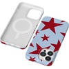 image:imageCasely iPhone 17 Pro Max Case  Marina Lines  Tiny Pinstripe  Compatible with MagSafe  Classic Ultra Thin DesignStars Align  Blue  Red Stars