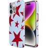 image:imageCasely iPhone 17 Pro Max Case  Marina Lines  Tiny Pinstripe  Compatible with MagSafe  Classic Ultra Thin DesignStars Align  Blue  Red Stars