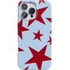 image:imageCasely iPhone 17 Pro Max Case  Marina Lines  Tiny Pinstripe  Compatible with MagSafe  Classic Ultra Thin DesignStars Align  Blue  Red Stars