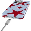 image:imageCasely iPhone 17 Pro Max Case  Marina Lines  Tiny Pinstripe  Compatible with MagSafe  Classic Ultra Thin DesignStars Align  Blue  Red Stars