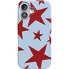 image:imageCasely iPhone 17 Pro Max Case  Marina Lines  Tiny Pinstripe  Compatible with MagSafe  Classic Ultra Thin DesignStars Align  Blue  Red Stars