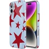 image:imageCasely iPhone 17 Pro Max Case  Marina Lines  Tiny Pinstripe  Compatible with MagSafe  Classic Ultra Thin DesignStars Align  Blue  Red Stars