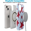 image:imageCasely iPhone 17 Pro Max Case  Marina Lines  Tiny Pinstripe  Compatible with MagSafe  Classic Ultra Thin DesignStars Align  Blue  Red Stars