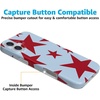 image:imageCasely iPhone 17 Pro Max Case  Marina Lines  Tiny Pinstripe  Compatible with MagSafe  Classic Ultra Thin DesignStars Align  Blue  Red Stars