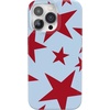 image:imageCasely iPhone 17 Pro Max Case  Marina Lines  Tiny Pinstripe  Compatible with MagSafe  Classic Ultra Thin DesignStars Align  Blue  Red Stars