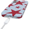 image:imageCasely iPhone 17 Pro Max Case  Marina Lines  Tiny Pinstripe  Compatible with MagSafe  Classic Ultra Thin DesignStars Align  Blue  Red Stars