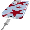 image:imageCasely iPhone 17 Pro Max Case  Marina Lines  Tiny Pinstripe  Compatible with MagSafe  Classic Ultra Thin DesignStars Align  Blue  Red Stars