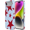 image:imageCasely iPhone 17 Pro Max Case  Marina Lines  Tiny Pinstripe  Compatible with MagSafe  Classic Ultra Thin DesignStars Align  Blue  Red Stars