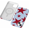 image:imageCasely iPhone 17 Pro Max Case  Marina Lines  Tiny Pinstripe  Compatible with MagSafe  Classic Ultra Thin DesignStars Align  Blue  Red Stars