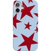 image:imageCasely iPhone 17 Pro Max Case  Marina Lines  Tiny Pinstripe  Compatible with MagSafe  Classic Ultra Thin DesignStars Align  Blue  Red Stars