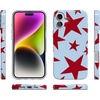 image:imageCasely iPhone 17 Pro Max Case  Marina Lines  Tiny Pinstripe  Compatible with MagSafe  Classic Ultra Thin DesignStars Align  Blue  Red Stars