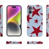 image:imageCasely iPhone 17 Pro Max Case  Marina Lines  Tiny Pinstripe  Compatible with MagSafe  Classic Ultra Thin DesignStars Align  Blue  Red Stars