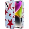 image:imageCasely iPhone 17 Pro Max Case  Marina Lines  Tiny Pinstripe  Compatible with MagSafe  Classic Ultra Thin DesignStars Align  Blue  Red Stars