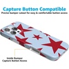 image:imageCasely iPhone 17 Pro Max Case  Marina Lines  Tiny Pinstripe  Compatible with MagSafe  Classic Ultra Thin DesignStars Align  Blue  Red Stars