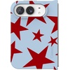 image:imageCasely iPhone 17 Pro Max Case  Marina Lines  Tiny Pinstripe  Compatible with MagSafe  Classic Ultra Thin DesignStars Align  Blue  Red Stars