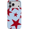 image:imageCasely iPhone 17 Pro Max Case  Marina Lines  Tiny Pinstripe  Compatible with MagSafe  Classic Ultra Thin DesignStars Align  Blue  Red Stars