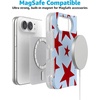 image:imageCasely iPhone 17 Pro Max Case  Marina Lines  Tiny Pinstripe  Compatible with MagSafe  Classic Ultra Thin DesignStars Align  Blue  Red Stars
