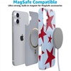 image:imageCasely iPhone 17 Pro Max Case  Marina Lines  Tiny Pinstripe  Compatible with MagSafe  Classic Ultra Thin DesignStars Align  Blue  Red Stars