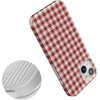 image:imageCasely iPhone 17 Pro Max Case  Marina Lines  Tiny Pinstripe  Compatible with MagSafe  Classic Ultra Thin DesignSweet Jam  Red Gingham