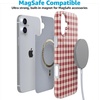 image:imageCasely iPhone 17 Pro Max Case  Marina Lines  Tiny Pinstripe  Compatible with MagSafe  Classic Ultra Thin DesignSweet Jam  Red Gingham