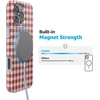 image:imageCasely iPhone 17 Pro Max Case  Marina Lines  Tiny Pinstripe  Compatible with MagSafe  Classic Ultra Thin DesignSweet Jam  Red Gingham