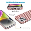 image:imageCasely iPhone 17 Pro Max Case  Marina Lines  Tiny Pinstripe  Compatible with MagSafe  Classic Ultra Thin DesignSweet Jam  Red Gingham