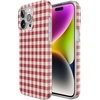 image:imageCasely iPhone 17 Pro Max Case  Marina Lines  Tiny Pinstripe  Compatible with MagSafe  Classic Ultra Thin DesignSweet Jam  Red Gingham