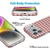 image:imageCasely iPhone 17 Pro Max Case  Marina Lines  Tiny Pinstripe  Compatible with MagSafe  Classic Ultra Thin DesignSweet Jam  Red Gingham