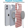 image:imageCasely iPhone 17 Pro Max Case  Marina Lines  Tiny Pinstripe  Compatible with MagSafe  Classic Ultra Thin DesignSweet Jam  Red Gingham