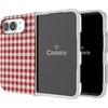 image:imageCasely iPhone 17 Pro Max Case  Marina Lines  Tiny Pinstripe  Compatible with MagSafe  Classic Ultra Thin DesignSweet Jam  Red Gingham