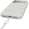 image:imageCasely iPhone 17 Pro Max Case  Marina Lines  Tiny Pinstripe  Compatible with MagSafe  Classic Ultra Thin DesignTiny Stars  Blue  White