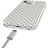 image:imageCasely iPhone 17 Pro Max Case  Marina Lines  Tiny Pinstripe  Compatible with MagSafe  Classic Ultra Thin DesignTiny Stars  Blue  White