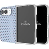 image:imageCasely iPhone 17 Pro Max Case  Marina Lines  Tiny Pinstripe  Compatible with MagSafe  Classic Ultra Thin DesignTiny Stars  Red  Blue