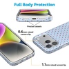 image:imageCasely iPhone 17 Pro Max Case  Marina Lines  Tiny Pinstripe  Compatible with MagSafe  Classic Ultra Thin DesignTiny Stars  Red  Blue