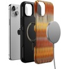 image:imageCasely iPhone 17 Pro Max Case  Painted Canyon  Dotted Landscape  Bold Protective Design  Compatible with MagSafeFrontier Weave  Boho Sunset