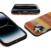 image:imageCasely iPhone 17 Pro Max Case  Painted Canyon  Dotted Landscape  Bold Protective Design  Compatible with MagSafeFrontier Weave  Boho Sunset