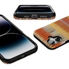 image:imageCasely iPhone 17 Pro Max Case  Painted Canyon  Dotted Landscape  Bold Protective Design  Compatible with MagSafeFrontier Weave  Boho Sunset