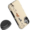image:imageCasely iPhone 17 Pro Max Case  Painted Canyon  Dotted Landscape  Bold Protective Design  Compatible with MagSafeStallion Stampede  Wild Horses