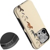 image:imageCasely iPhone 17 Pro Max Case  Painted Canyon  Dotted Landscape  Bold Protective Design  Compatible with MagSafeStallion Stampede  Wild Horses