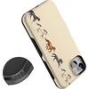 image:imageCasely iPhone 17 Pro Max Case  Painted Canyon  Dotted Landscape  Bold Protective Design  Compatible with MagSafeStallion Stampede  Wild Horses