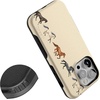 image:imageCasely iPhone 17 Pro Max Case  Painted Canyon  Dotted Landscape  Bold Protective Design  Compatible with MagSafeStallion Stampede  Wild Horses