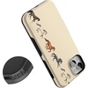 image:imageCasely iPhone 17 Pro Max Case  Painted Canyon  Dotted Landscape  Bold Protective Design  Compatible with MagSafeStallion Stampede  Wild Horses