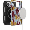 image:imageCasely iPhone 17 Pro Max Case  Painted Canyon  Dotted Landscape  Bold Protective Design  Compatible with MagSafeWild Rider  Painted Rodeo