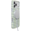 image:imageCasely iPhone 17 Pro Max Case  Pastel Picnic  Blue amp Green Gingham  Compatible with MagSafe  Classic Ultra Thin Design