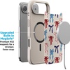 image:imageCasely iPhone 17 Pro Max Case  Seaside Stitch  Vintage Roses  Align SoftTouch Flexible Bumper Case  Compatible with MagSafeAmerican Girlie  Red White  Blue Bows