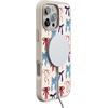 image:imageCasely iPhone 17 Pro Max Case  Seaside Stitch  Vintage Roses  Align SoftTouch Flexible Bumper Case  Compatible with MagSafeAmerican Girlie  Red White  Blue Bows