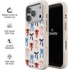 image:imageCasely iPhone 17 Pro Max Case  Seaside Stitch  Vintage Roses  Align SoftTouch Flexible Bumper Case  Compatible with MagSafeAmerican Girlie  Red White  Blue Bows