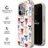 image:imageCasely iPhone 17 Pro Max Case  Seaside Stitch  Vintage Roses  Align SoftTouch Flexible Bumper Case  Compatible with MagSafeAmerican Girlie  Red White  Blue Bows